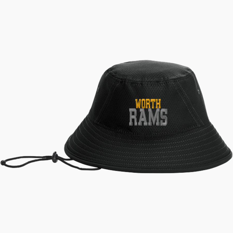 Worth Rams New Era Hex Era Bucket Hat