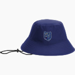 Castleton Wildcats New Era Hex Era Bucket Hat Front Thumbnail
