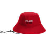 Pulaski Red Raiders <span class="pdp-name-mascot">Pulaski Red Reaiders</span> New Era Hex Era Bucket Hat Front Thumbnail