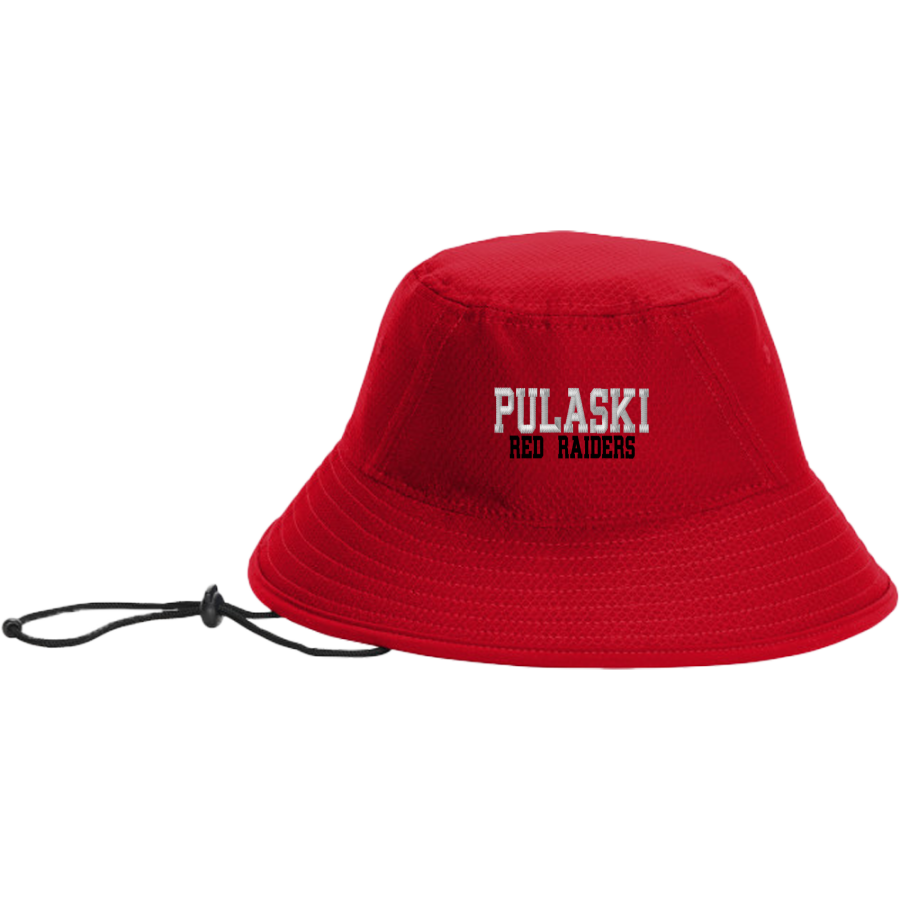 Pulaski Red Raiders <span class="pdp-name-mascot">Pulaski Red Reaiders</span> New Era Hex Era Bucket Hat
