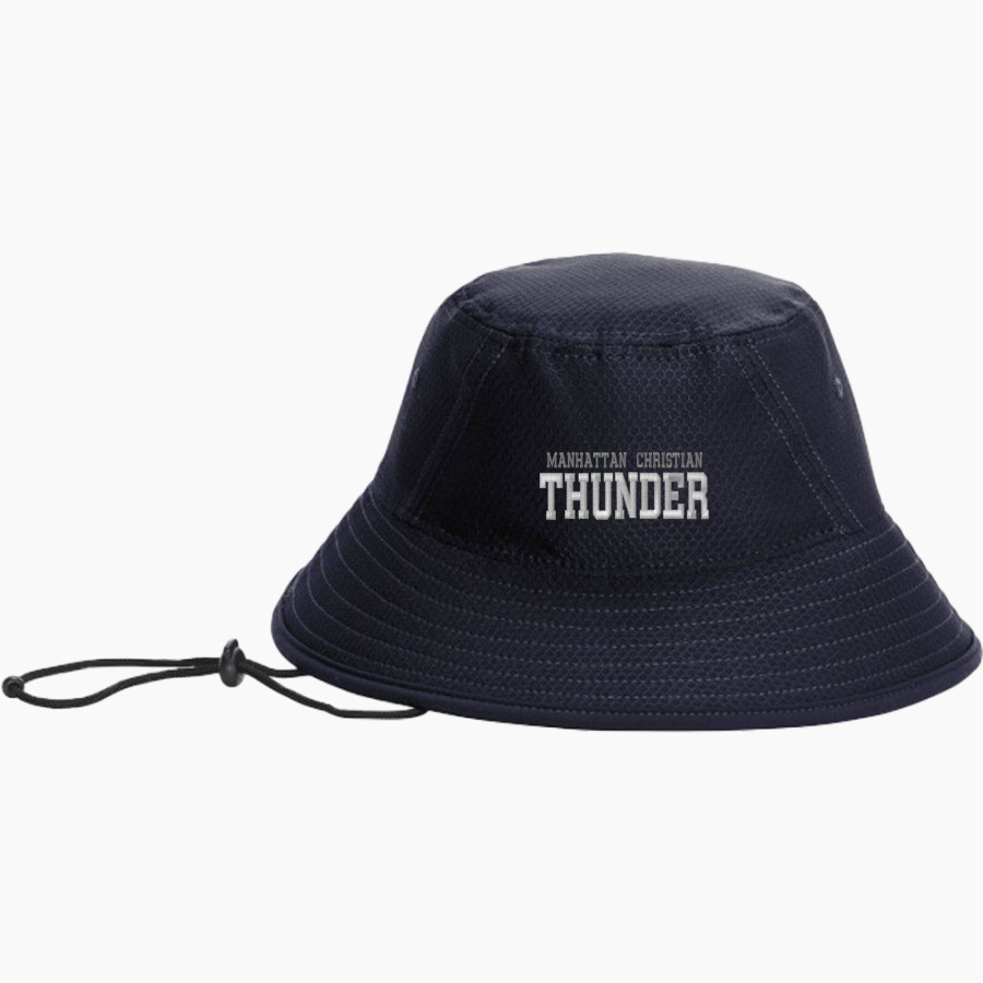 Manhattan Christian Thunder <span class="pdp-name-mascot">Manhattan Christian Thunder</span> New Era Hex Era Bucket Hat