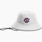 CHIEF SEALTH HIGH SCHOOL SEAHAWKS New Era Hex Era Bucket Hat Front Thumbnail