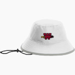 Wisconsin School For The Deaf Firebirds <span class="pdp-name-mascot">Wisconsin School For The Deaf Firebirds</span> New Era Hex Era Bucket Hat Front Thumbnail