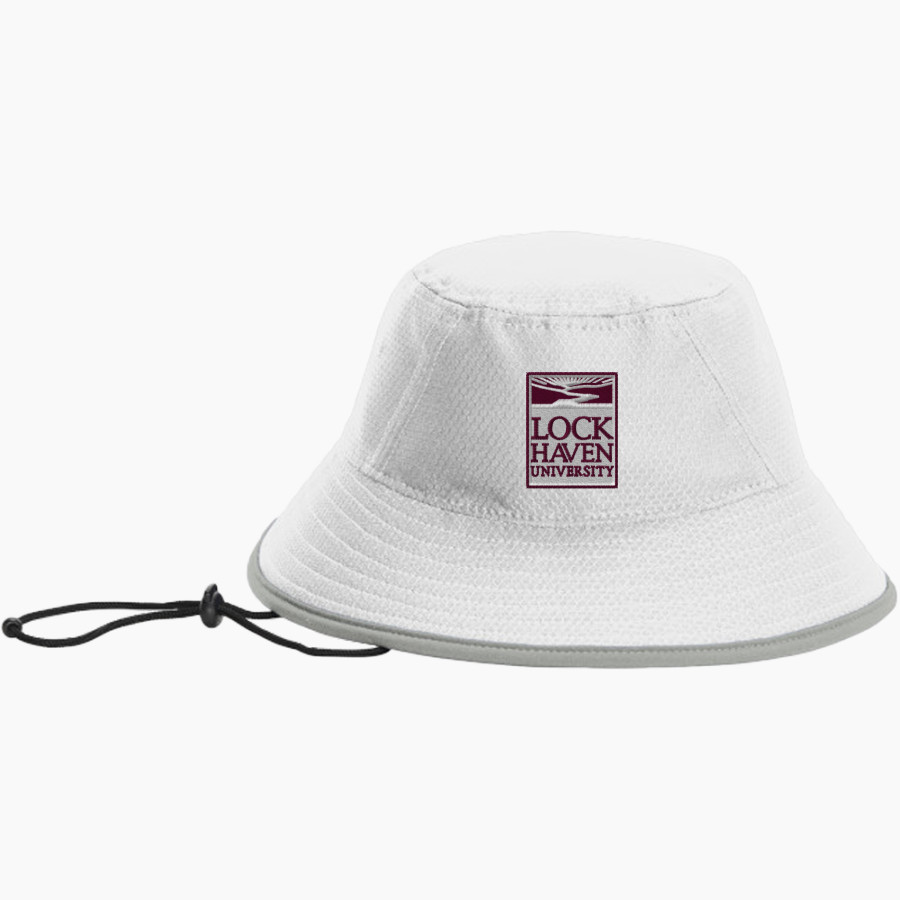 Lock Haven Bald Eagles <span class="pdp-name-mascot">Lock Haven University Bald Eagles</span> New Era Hex Era Bucket Hat