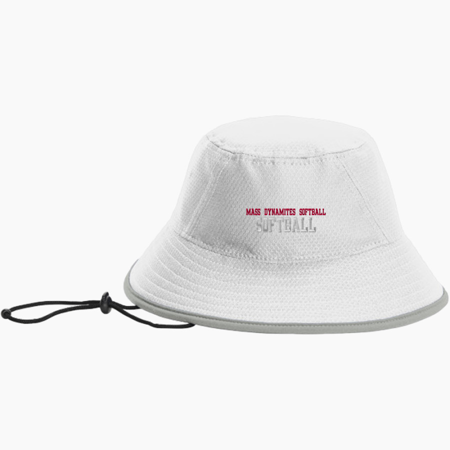Mass Dynamites Softball Softball New Era Hex Era Bucket Hat