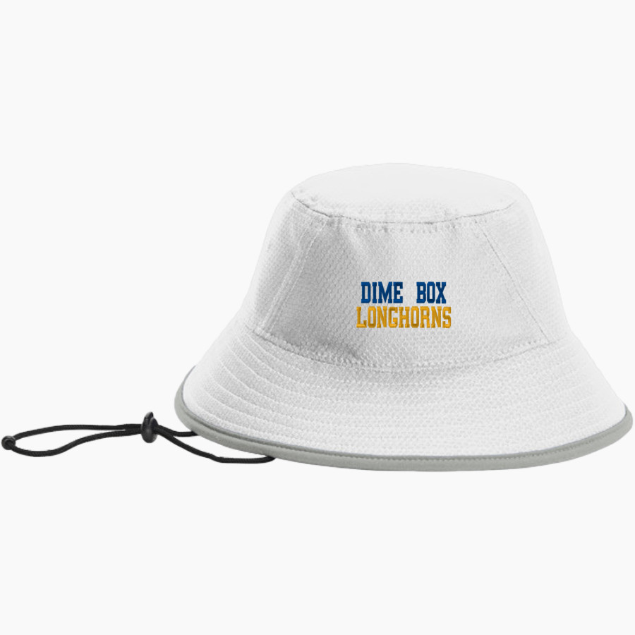 DIME BOX HIGH SCHOOL LONGHORNS <span class="pdp-name-mascot">DIME BOX LONGHORNS</span> New Era Hex Era Bucket Hat