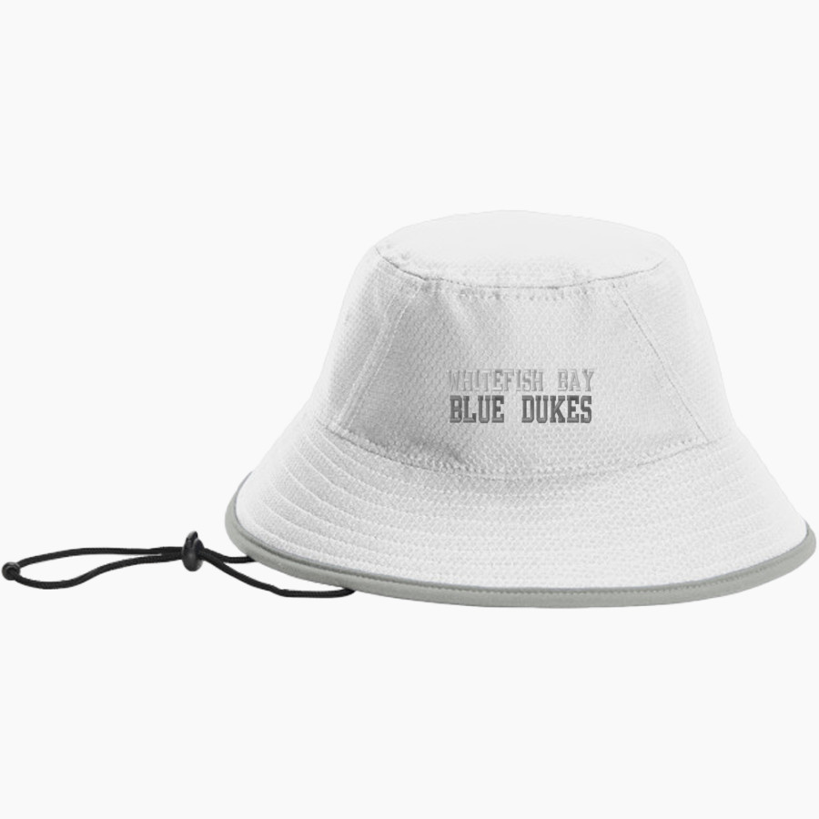 Whitefish Bay Blue Dukes New Era Hex Era Bucket Hat