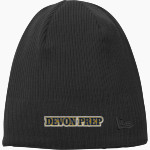 Devon Prep <span class="pdp-name-mascot">Devon Tide</span> New Era Knit Beanie Front Thumbnail