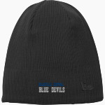 Dolgeville Central Blue Devils <span class="pdp-name-mascot">Dolgeville Central Blue Devils</span> New Era Knit Beanie Front Thumbnail