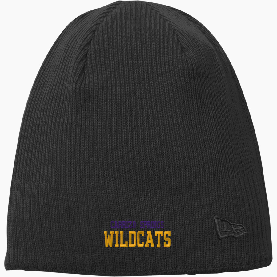 CARRIZO SPRINGS HIGH SCHOOL WILDCATS <span class="pdp-name-mascot">CARRIZO SPRINGS WILDCATS</span> New Era Knit Beanie