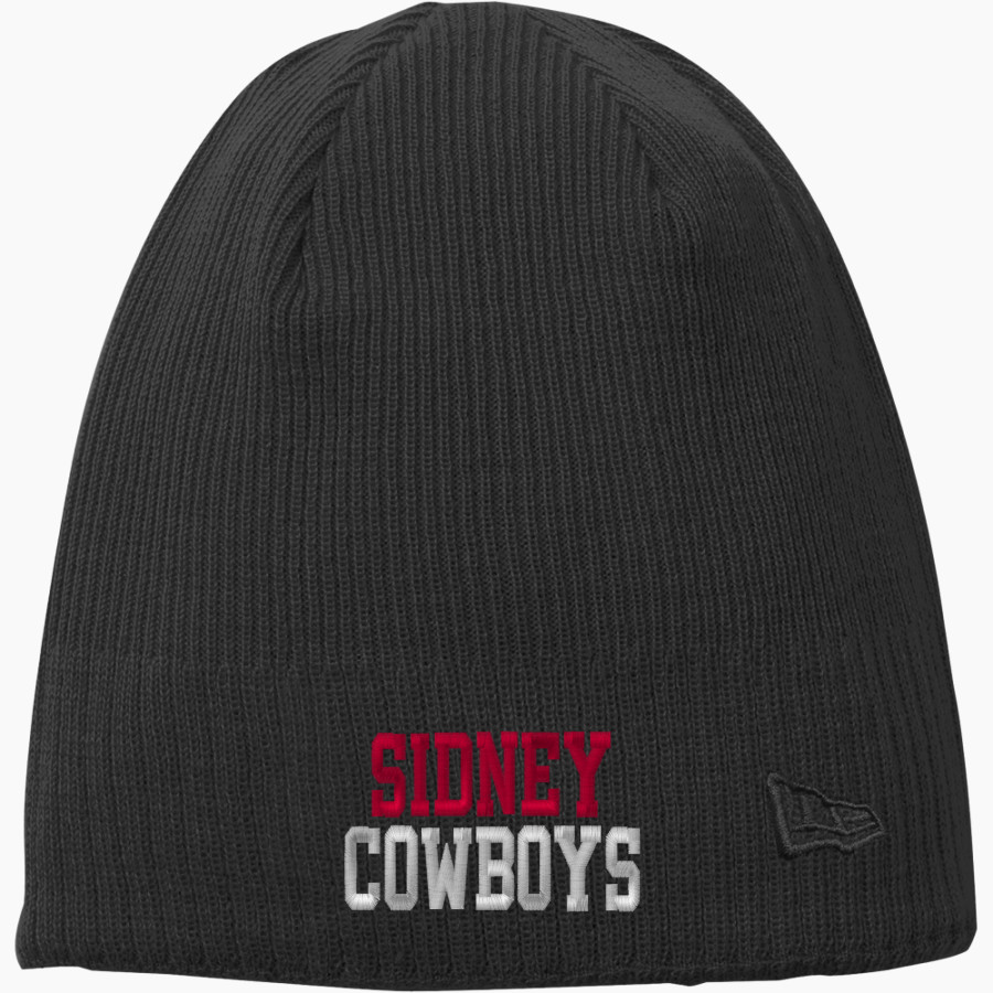 SIDNEY HIGH SCHOOL COWBOYS <span class="pdp-name-mascot">SIDNEY COWBOYS</span> New Era Knit Beanie