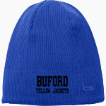 Buford Yellow Jackets <span class="pdp-name-mascot">Buford Elementary School Yellow Jackets</span> New Era Knit Beanie Front Thumbnail