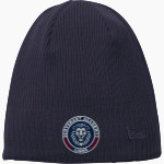 Covenant Academy Lions New Era Knit Beanie Front Thumbnail