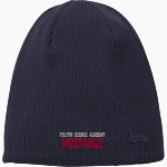 Fulton Science Academy Mustangs <span class="pdp-name-mascot">Fulton Science Academy Mustangs</span> New Era Knit Beanie Front Thumbnail