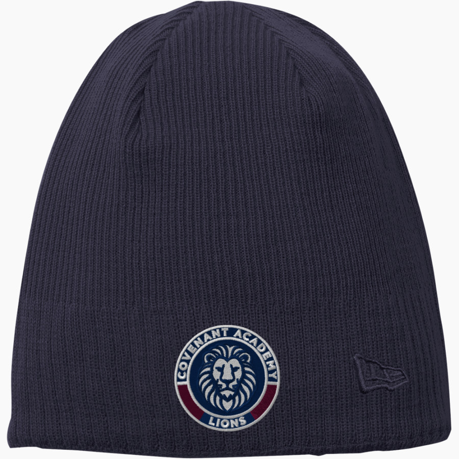 Covenant Academy Lions New Era Knit Beanie