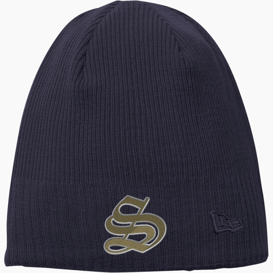 E E SMITH HIGH SCHOOL GOLDEN BULLS <span class="pdp-name-mascot">E E SMITH GOLDEN BULLS</span> New Era Knit Beanie