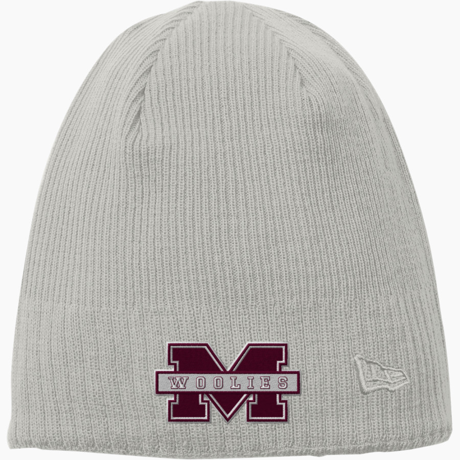 MILLBURY SR HIGH SCHOOL WOOLIES <span class="pdp-name-mascot">MILLBURY MEMORIAL WOOLIES</span> New Era Knit Beanie