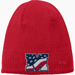 MacArthur Generals <span class="pdp-name-mascot">MACARTHUR HIGH SCHOOL Generals</span> New Era Knit Beanie Front Thumbnail