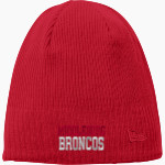 MIDDLEBURG HIGH SCHOOL BRONCOS New Era Knit Beanie Front Thumbnail