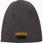Computech Tigers <span class="pdp-name-mascot">Computech Middle School Tigers</span> New Era Knit Beanie Front Thumbnail