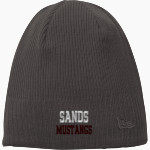 SANDS HIGH SCHOOL MUSTANGS <span class="pdp-name-mascot">SANDS MUSTANGS</span> New Era Knit Beanie Front Thumbnail