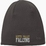 Scotts Valley Falcons New Era Knit Beanie Front Thumbnail