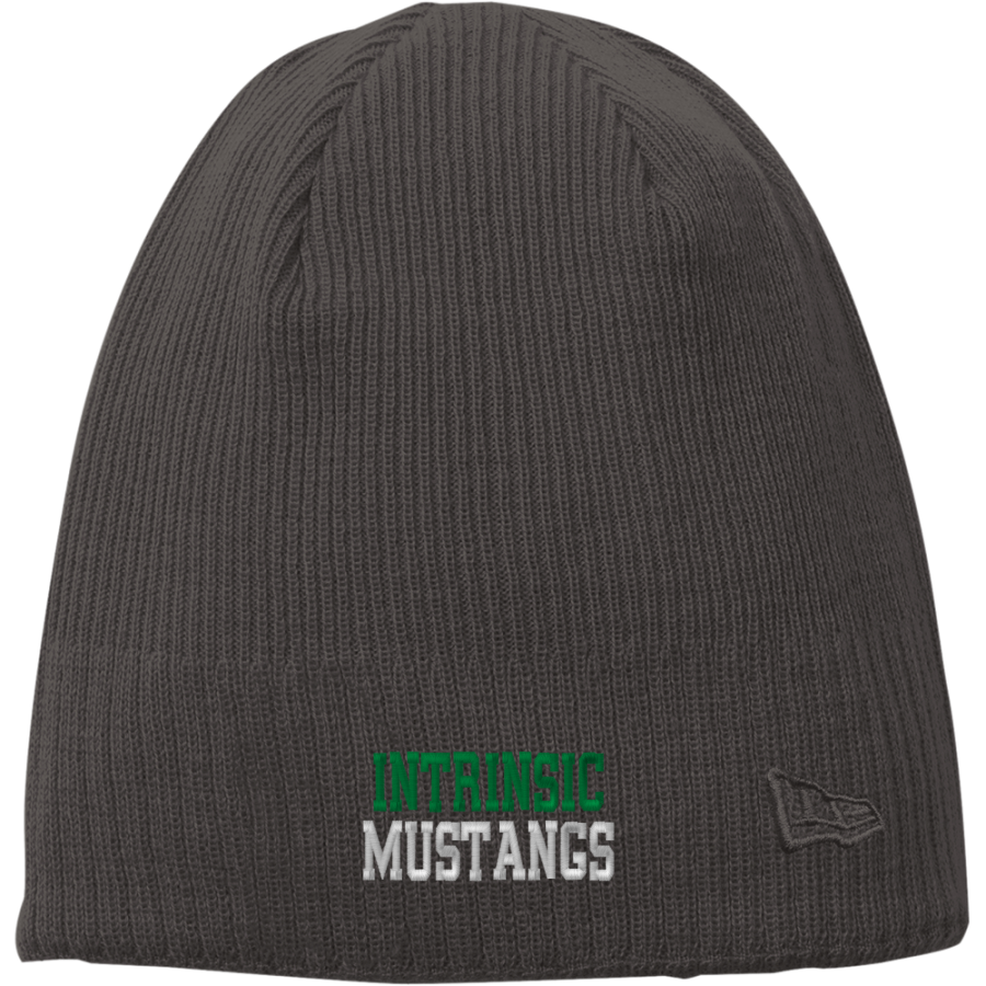 Intrinsic Mustangs <span class="pdp-name-mascot">Intrinsic Charter Belmont Mustangs</span> New Era Knit Beanie
