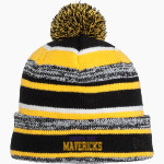 Minnesota State University Mankato <span class="pdp-name-mascot">Minnesota State Mavericks</span> New Era Sideline Beanie Front Thumbnail