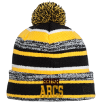 Brush Arcs <span class="pdp-name-mascot">Charles F Brush High School Arcs</span> New Era Sideline Beanie Front Thumbnail
