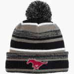 MUNSTER HIGH SCHOOL MUSTANGS <span class="pdp-name-mascot">MUNSTER MUSTANGS</span> New Era Sideline Beanie Front Thumbnail