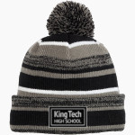 King Tech High School Online Apparel Store New Era Sideline Beanie Front Thumbnail