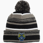 The GLOBE Academy Owls New Era Sideline Beanie Front Thumbnail