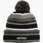 MacArthur Elementary Mustangs <span class="pdp-name-mascot">McArthur Elementary</span> New Era Sideline Beanie Front Thumbnail