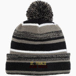 St. FRANCIS HIGH SCHOOL GOLDEN KNIGHTS <span class="pdp-name-mascot">SAINT FRANCIS GOLDEN KNIGHTS</span> New Era Sideline Beanie Front Thumbnail