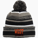 WEST HIGH SCHOOL COWBOYS New Era Sideline Beanie Front Thumbnail