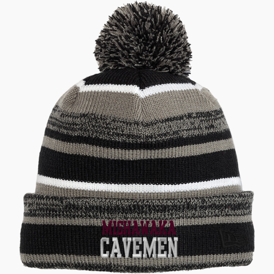 Mishawaka Cavemen New Era Sideline Beanie