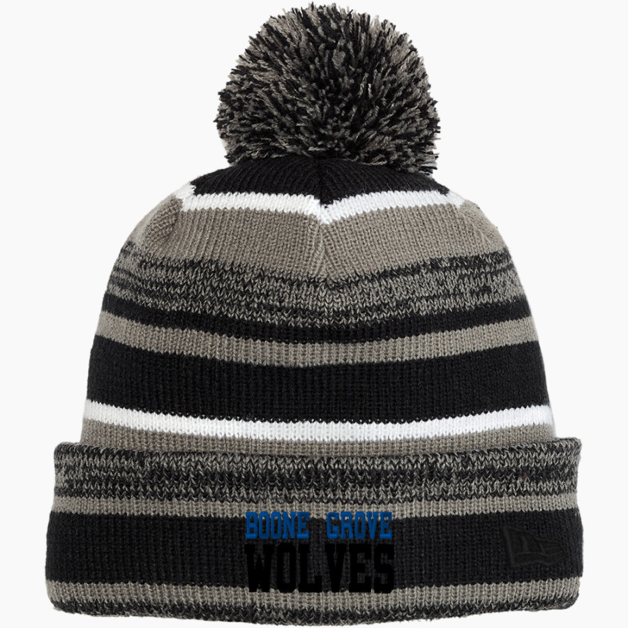 Boone Grove Wolves <span class="pdp-name-mascot">Boone Grove Wolves</span> New Era Sideline Beanie