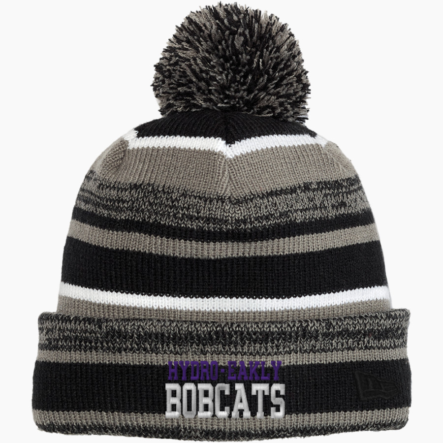HYDRO-EAKLY HIGH SCHOOL BOBCATS New Era Sideline Beanie