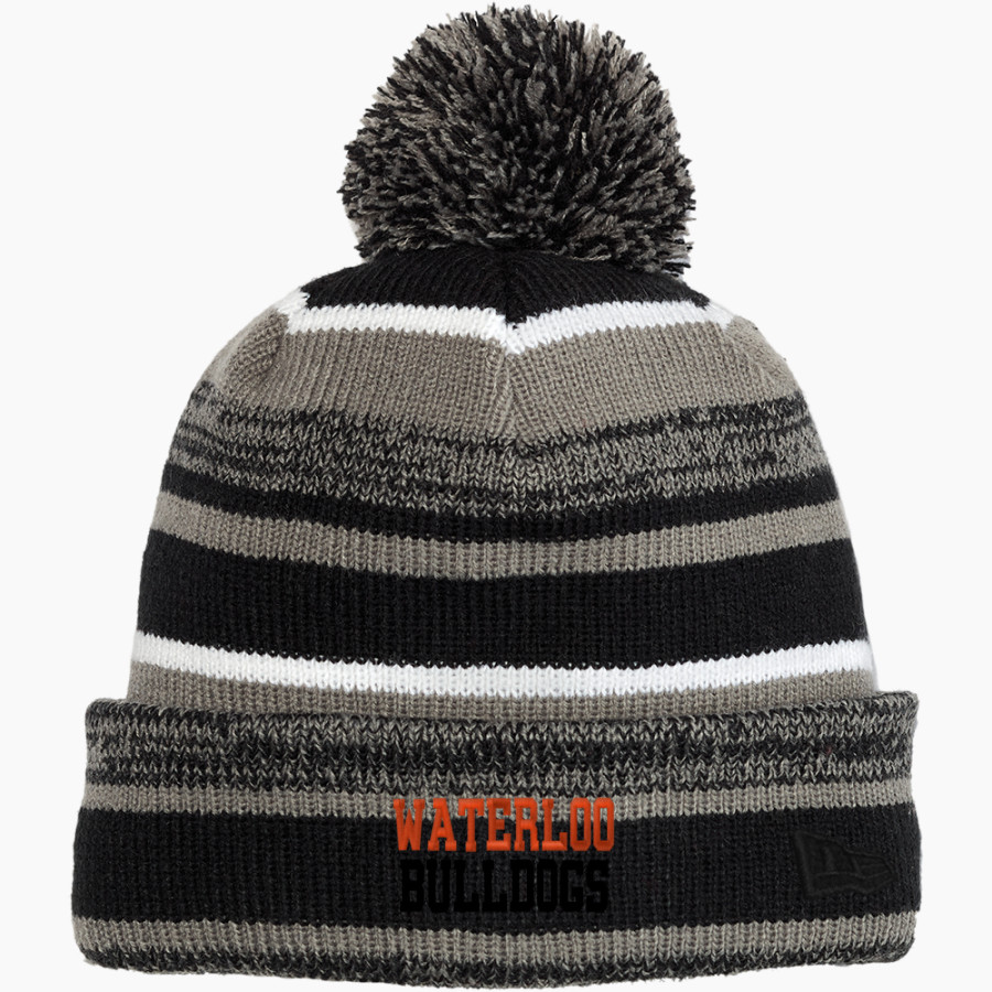 WATERLOO HIGH SCHOOL BULLDOGS <span class="pdp-name-mascot">WATERLOO BULLDOGS</span> New Era Sideline Beanie