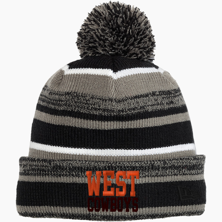WEST HIGH SCHOOL COWBOYS New Era Sideline Beanie