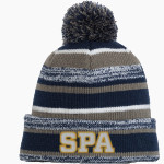 St. Paul Academy & Summit School Spartans New Era Sideline Beanie Front Thumbnail