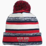 Baylor School Red Raiders <span class="pdp-name-mascot">Baylor School Red Raiders</span> New Era Sideline Beanie Front Thumbnail