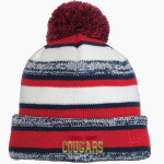 Cardinal Mooney Cougars <span class="pdp-name-mascot">Cardinal Mooney Cougars</span> New Era Sideline Beanie Front Thumbnail