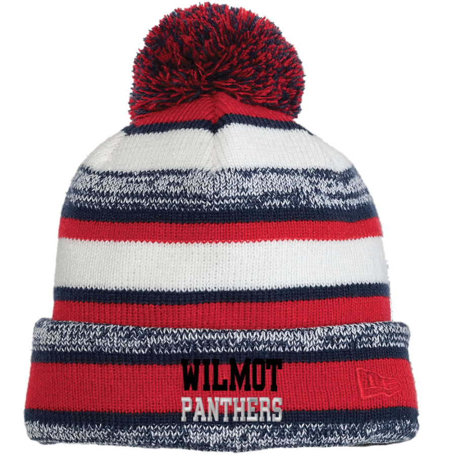 WILMOT UNION HIGH SCHOOL PANTHERS <span class="pdp-name-mascot">WILMOT PANTHERS</span> New Era Sideline Beanie
