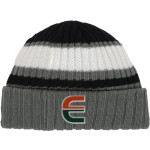 Plainfield East Bengals New Era Ribbed Tailgate Beanie Front Thumbnail