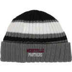 MERRYVILLE HIGH SCHOOL PANTHERS <span class="pdp-name-mascot">MERRYVILLE PANTHERS</span> New Era Ribbed Tailgate Beanie Front Thumbnail