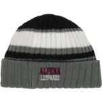 ALPENA HIGH SCHOOL LEOPARDS <span class="pdp-name-mascot">ALPENA LEOPARDS</span> New Era Ribbed Tailgate Beanie Front Thumbnail