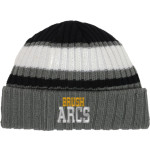 Brush Arcs New Era Ribbed Tailgate Beanie Front Thumbnail