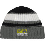 Heatly Hornets <span class="pdp-name-mascot">Heatly Hornets</span> New Era Ribbed Tailgate Beanie Front Thumbnail