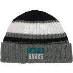 Hickory Hawks New Era Ribbed Tailgate Beanie Front Thumbnail